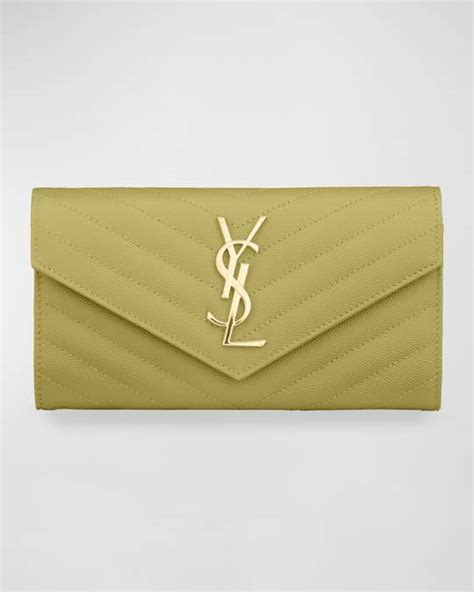 ysl large flap wallet.